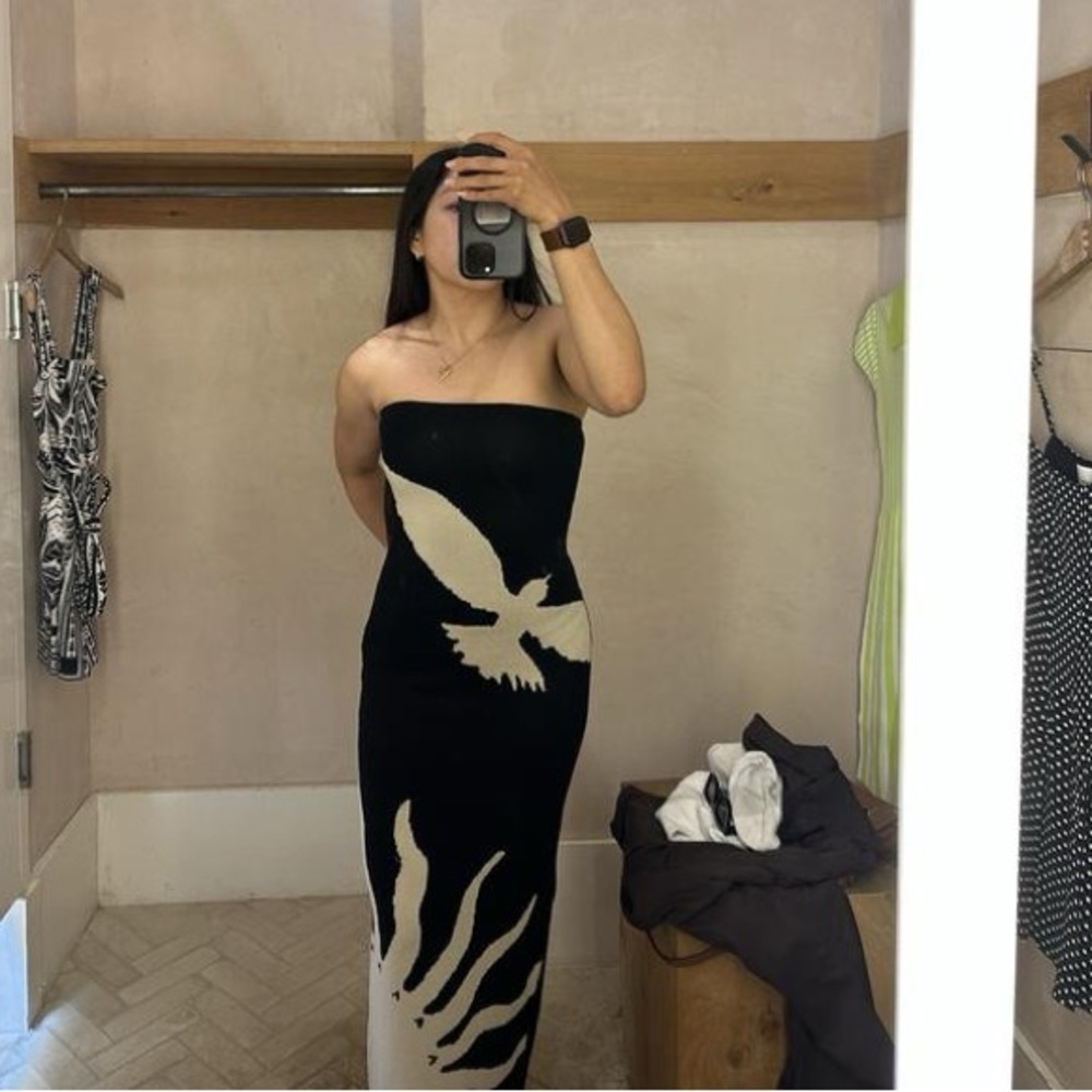 NWT! Anthropologie The Mesa Strapless Column Midi Dress by Celandine - 🪞 - Picture 7 of 10